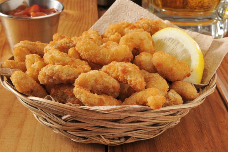 1/2 lb shrimp fried (only)