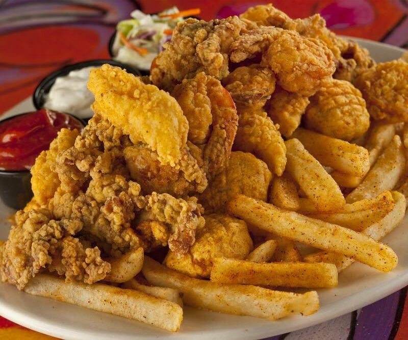Oyster & 1/2lbShrimp & 1/2lbscallop
