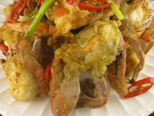 1/2 lb  salt & peper crab