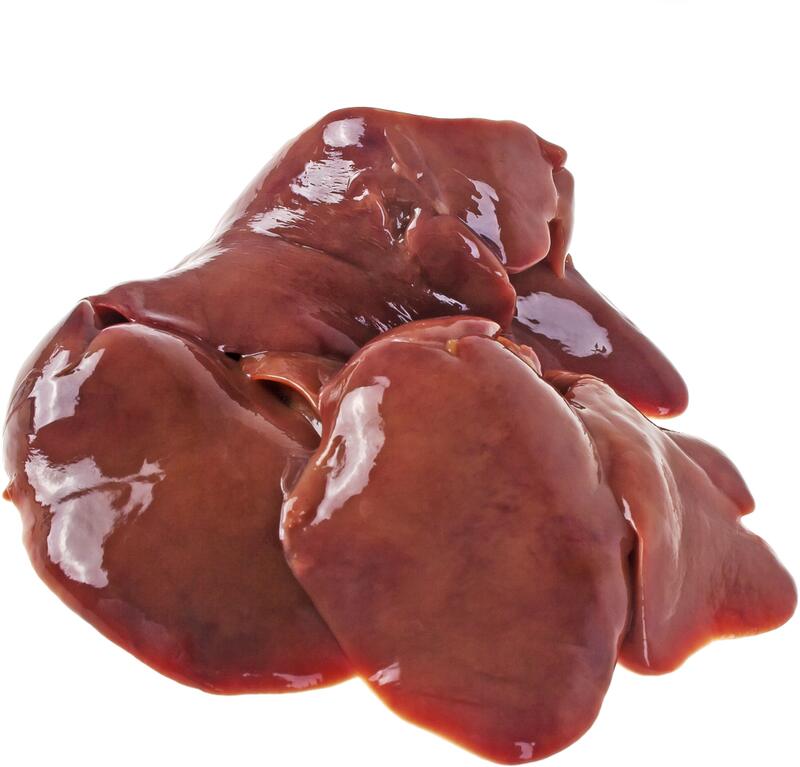 1/2 lb chicken liver fried