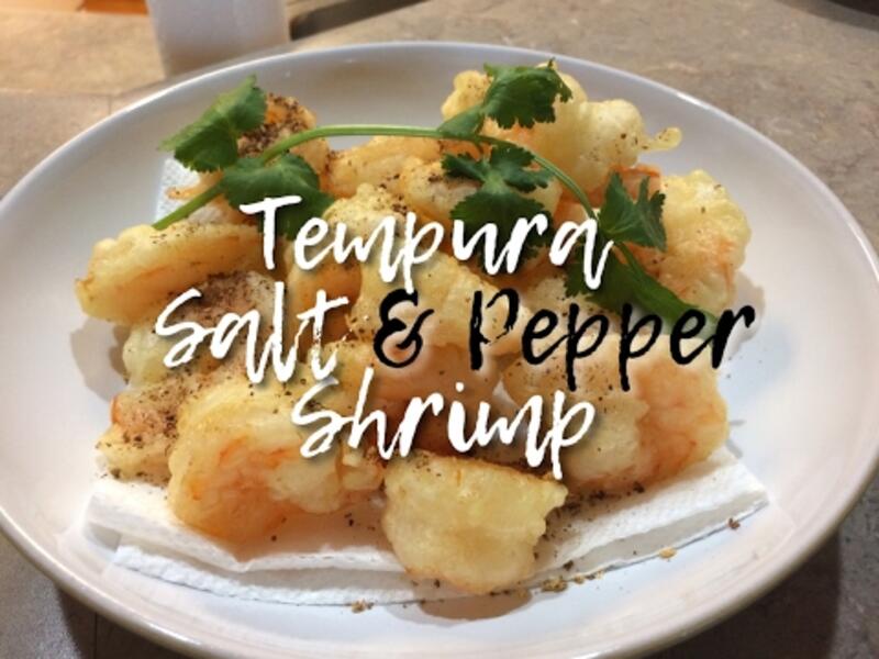 1/2 lb Salt & pepper shrimp