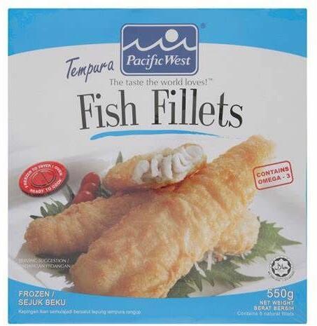 Pick up fish fillet
