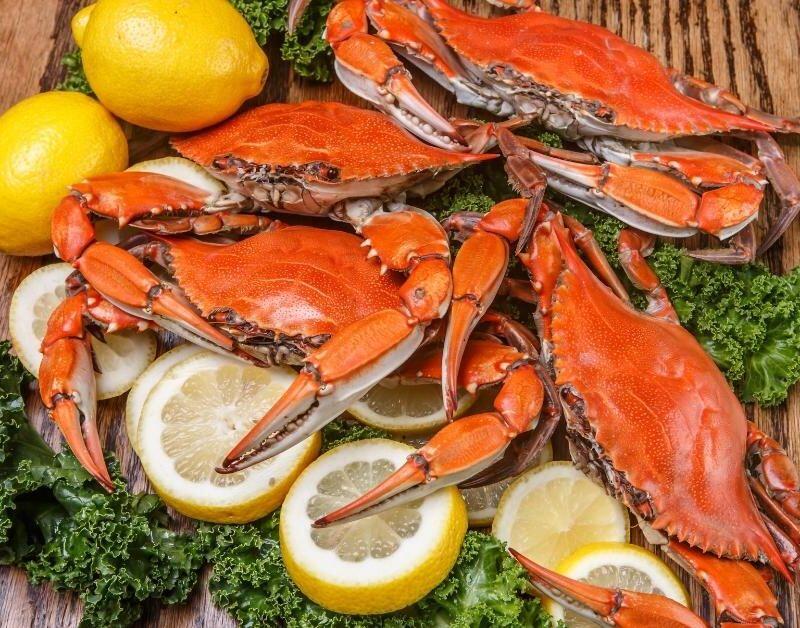 3pc wholes Bluecrab (steam)